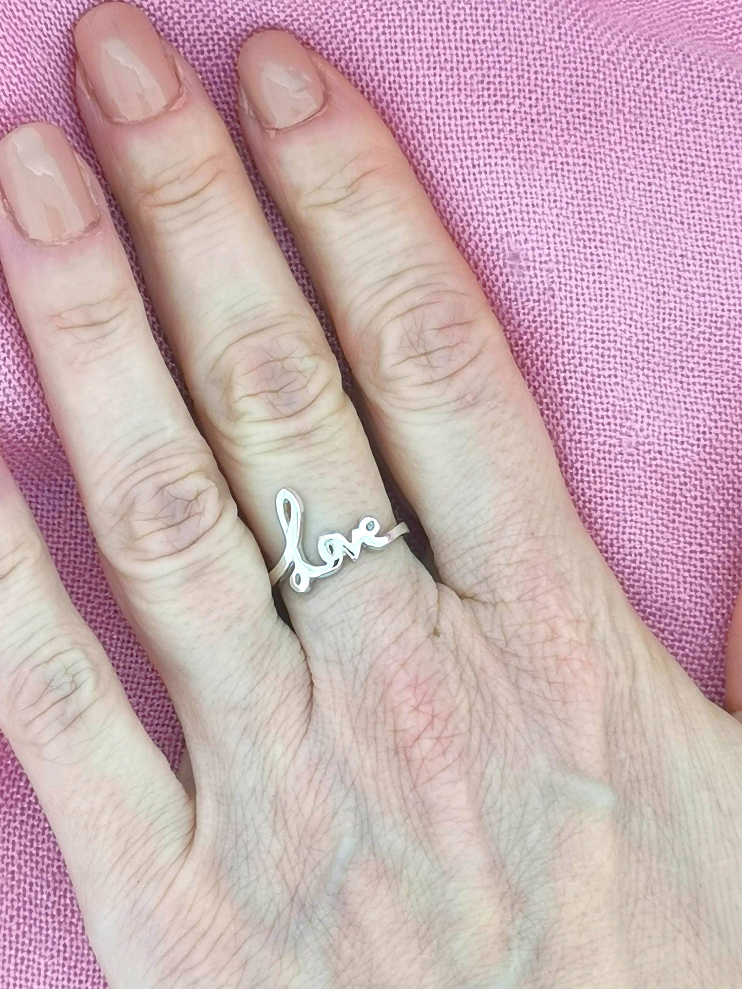 Love Ring Sterling Silver